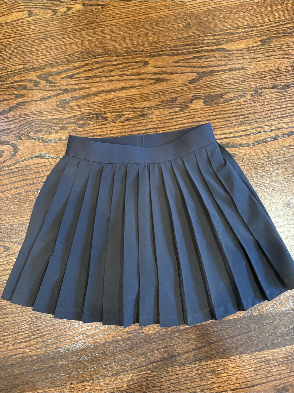 Athletic Works Black Pleated Girls' Skirt